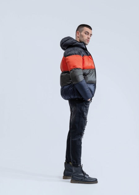 SCONTO 50%   (€110.00)    GIUBBOTTO UOMO GIANNI LUPO BICOLORE