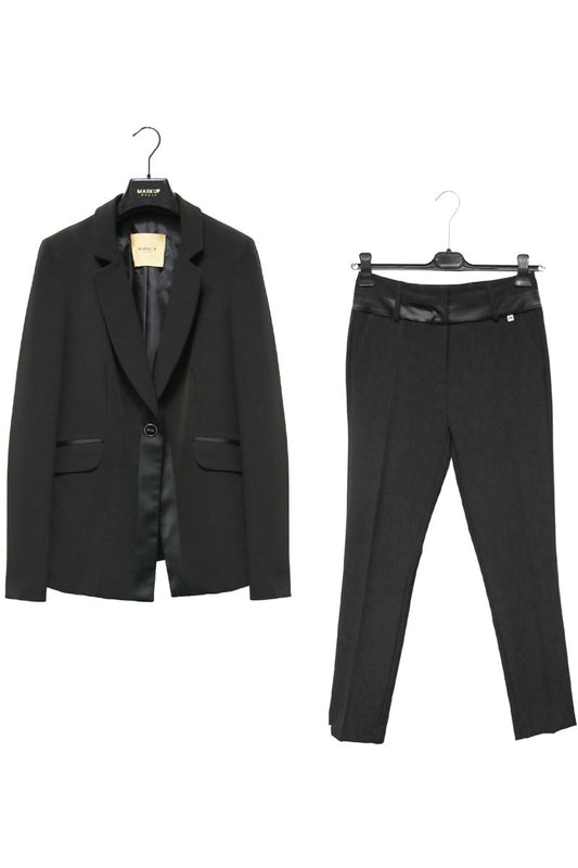TAILLEUR DONNA MARKUP CON INSERTI IN RASO